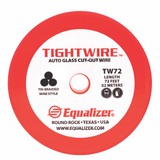 TWF164 TightWire™ 164' Stainless Steel Braided Cutting Cable – Super-Strong, Durable Automotive Glass Removal Wire with .22mm Diameter, Safer and More Efficient Sawing Action for Precision Cuts in Auto Glass Repair