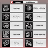 ThinkCar ThinkOBD 500 - Check Engine Code Reader with Lifetime Free Upgrade
