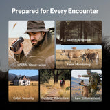 TS005 Advanced Thermal Monocular – 35mm Adjustable Lens, 384x288 IR Resolution, Extended-Range Detection for Wildlife, Search & Rescue, and Outdoor Professionals