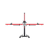 Autel MA800AST All Systems ADAS Calibration Package with MaxiSYS MS909S2 Advanced Diagnostic Tablet, Mobile Laser-Guided Calibration Frame, LDW Targets, ACC, BSD, AVM, LiDAR & Rear Camera Calibration Equipment