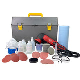 Delta Kits ClearPro PLUS Professional Headlight Restoration Kit – 120V Griot’s G8 Random Orbital Sander, Infinity Water-Based Headlight Coating, Complete Sanding & Polishing System for Restoring 60+ Headlights