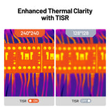 TC004 Mini – Compact Handheld Thermal Camera with TISR Image Enhancement for Precise HVAC, Electrical, and Mechanical Diagnostics