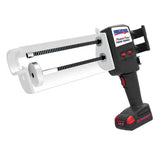 Powerpush by Meritool 7000-825-101 Cordless Two Component Adhesive Dispenser Cart | 750x75ml 2K Cartridge Applicator | Mobile Dual Material Epoxy, Sealant & Adhesive System