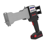 Powerpush by Meritool 7000 Series 1:1 Mixpac 400 Cordless Two Component Adhesive Sealant Dispenser 20V Lithium 1600 lb Professional Tool SKU: 7000-400M-11