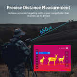 TS005 Advanced Thermal Monocular – 35mm Adjustable Lens, 384x288 IR Resolution, Extended-Range Detection for Wildlife, Search & Rescue, and Outdoor Professionals