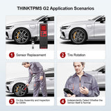 ThinkCar ThinkTPMS G2 - TPMS Tire Pressure Detector Diagnosis/Activate/Relearn/Reset/Program Tool