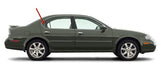 Passenger Right Side Rear Vent Glass Vent Window Compatible with Nissan Maxima/Infiniti I30 4 Door Sedan 1995-1999 Models