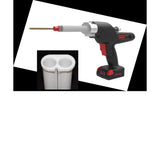 PowerPush PP9000 50 12V Cordless 50ml Two-Component Adhesive Dispenser | 2K Epoxy & Sealant Applicator Gun, 250 lb Thrust, Li-Ion Battery for Automotive & Industrial Use