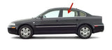 Driver Left Side Rear Door Window Door Glass Compatible with Volkswagen Passat 1998-2005 Models