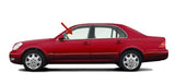 Driver Left Side Front Door Window Door Glass Compatible with Lexus LS430 2001-2006 Models