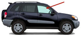 Passenger Right Side Front Door Window Door Glass Compatible with Toyota RAV4 2001-2005 Models