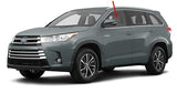 Driver Left Side Front Door Window Door Glass Compatible with Toyota Highlander 2014-2019 Models