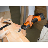 FEIN 71293661090 AmpShare MultiMaster AMM700 Max Kit AS Cordless Oscillating Multi Tool with 2x 4Ah ProCORE Batteries Charger L Box Full Accessory Set for Professional Use
