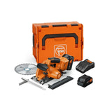 FEIN 71360462090 F-IRON Cut 57 AS 18V Cordless Metal Circular Saw Kit – Compact 6 Inch Metal Cutting Circular Saw with 2 CORE 8.0Ah Batteries & Rapid Charger