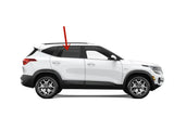 Tempered Passenger Right Side Rear Door Window Door Glass Compatible with Kia Seltos 2021-2024 Models