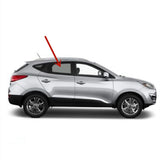 Passenger Right Side Rear Door Window Door Glass Compatible with Hyundai Tucson 2010-2015 Models