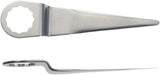 Fein Straight Cutting Blade for Precision Work - Z-Bend Design for Smooth, Clean Cuts on Various Materials, 4-3/4" Overall Length, 2-1/4" Blade Length, 2-Pack - 63903216017
