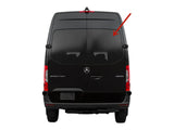 Non-Heated Privacy Back Window Back Glass Passenger Right Side No Wiper Hole Style Compatible with Mercedes Benz Sprinter 2019-2022 Models