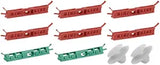 Precision Windshield Auto Glass Molding Clip Kit Compatible with Honda Fit, OEM-Style Windshield Molding Retainer Clips Replacement, PCK-3930-18