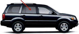 Passenger Right Side Rear Door Door Glass Compatible with Honda Pilot 2003-2008 Models