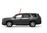 Tempered Driver Left Side Front Door Window Door Glass Compatible with Honda Pilot 2023-2024 Models