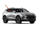 Privacy Passenger Right Side Rear Door Window Door Glass Compatible with Chevrolet Blazer 2019-2022 Models