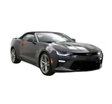 Tempered Passenger Right Side Quarter Window Quarter Glass Compatible with Chevrolet Camaro 2 Door Convertible 2016-2022 Models (Not For Coupe Models)