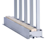 Groves 4-W60 5' L Bundle Rack, bundles or slabs, 9,000 lbs. per opening, racks