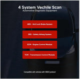 ThinkCar ThinkCheck M43 - 5" OBD2 Scanner Vehicle Diagnostic Car Code Reader ABS, SRS, ECM, TCM