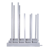 Groves 4pakES 5" L Easy Slide Multi-Purpose Glass Storage System For Glass-Packs And Wood-Cases, racks