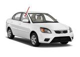 Passenger Right Side Front Door Window Door Glass Compatible with Kia Rio / Rio5 2006-2011 Models