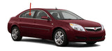Passenger Right Side Rear Door Window Door Glass Compatible with Saturn Aura 2007-2010 Models