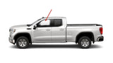 Driver Left Side Front Door Window Door Glass Compatible with GMC Sierra/Chevrolet Silverado 1500 4 Door Crew/Extended Cab 2019-2022 Models