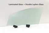 Laminated Driver Left Side Front Door Window Door Glass Compatible with Hyundai Sonata 2020-2024 Models