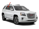 Passenger Right Side Rear Door Window Door Glass Compatible with GMC Terrain 2010-2017 Models