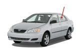 Driver Left Side Rear Door Window Door Glass Compatible with Toyota Corolla 4 Door Sedan 2003-2008 Models