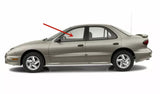 Driver Left Side Front Door Window Door Glass Compatible with Chevrolet Cavalier 4 Door Sedan 1995-2005 Models / Compatible with Pontiac Sunfire 4 Door Sedan 1995-2002
