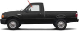 Driver Left Side Front Door Window Door Glass Compatible with Ford Ranger Pickup 2 Door Super/Standard Cab 2019-2022 Models