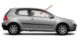 Passenger Right Side Door Window Door Glass Compatible with Volkswagen R32 / GTI / Rabbit 2 Door Hatchback 2006-2009 Models