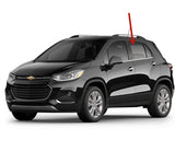 Driver Left Side Rear Door Window Door Glass Compatible with Chevrolet Trax 2013-2022 Models