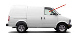 Passenger Right Side Front Door Window Door Glass Compatible with Chevrolet Astro/GMC Safari 1985-2005 Models