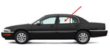Driver Left Side Rear Door Window Door Glass Compatible with Buick Park Avenue 4 Door Sedan 1997-2006 Models