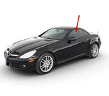 Tempered Driver Left Side Door Window Door Glass Compatible with Mercedes Benz SLK200 SLK280 SLK300 SLK350 SLK55AMG 2005-2012 Models