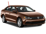Passenger Right Side Rear Door Window Door Glass Compatible with Volkswagen Jetta 4 Door Sedan 2011-2018 Models