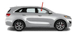 Laminated Passenger Right Side Front Door Window Door Glass Compatible with Kia Sorento 2016-2020 Models