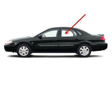Driver Left Side Rear Door Window Door Glass Compatible with Ford Taurus 4 Door Sedan 1996-2007 Models