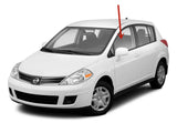 Driver Left Side Front Door Window Door Glass Compatible with Nissan Versa 4 Door Hatchback 2007-2013 Models / Versa 4 Door Sedan 2007-2011 Models