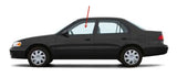 Driver Left Side Front Door Window Door Glass Compatible with Toyota Corolla 4 Door Sedan/Hatchback 1993-1997 Models