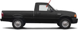 Passenger Right Side Front Door Window Door Glass Compatible with Ford Ranger Pickup 2 Door Super/Standard Cab 2019-2022 Models