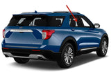 Passenger Right Side Rear Door Window Door Glass Compatible with Ford Explorer 2020-2022 Models